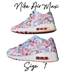 Nike Air Max Floral Pink Sneakers